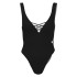 Bañador de Natación Nike U-Back One Piece Mujer Negro