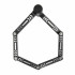 Candado antirrobo Kryptonite KryptoLok plegable 85cm