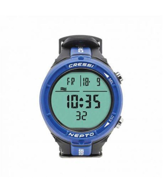 Reloj de pesca submarina Cressi Nepto Azul