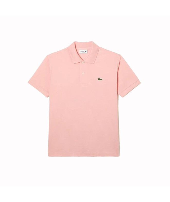 Polo Lacoste Fit L.12.12 Rosa Hombre