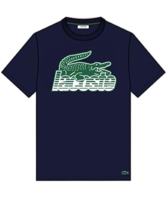 Camiseta Lacoste Héritage Regular Fit Contrast...