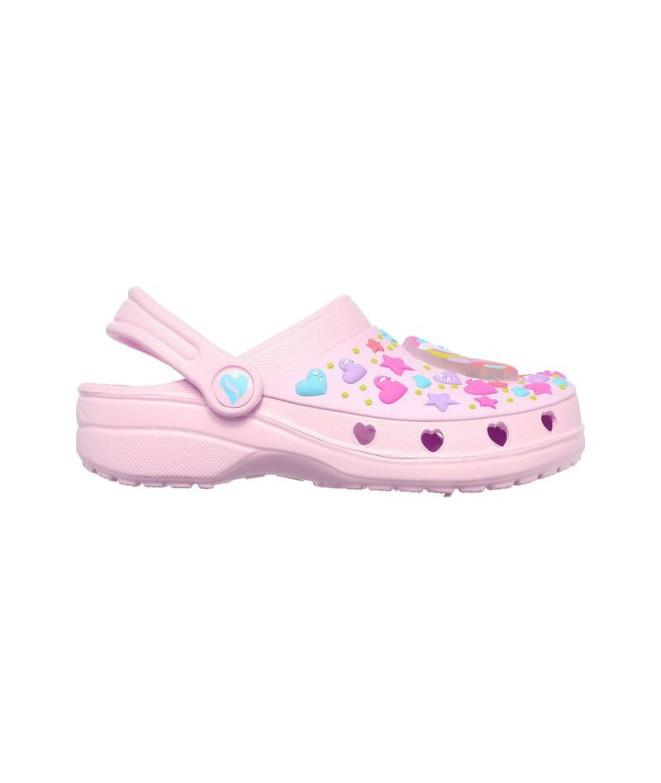 Zuecos Skechers Heart Charmer-Unicorn Delight Niña