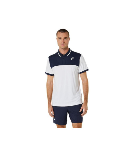 Polo de Tenis ASICS Court Hombre Blanco