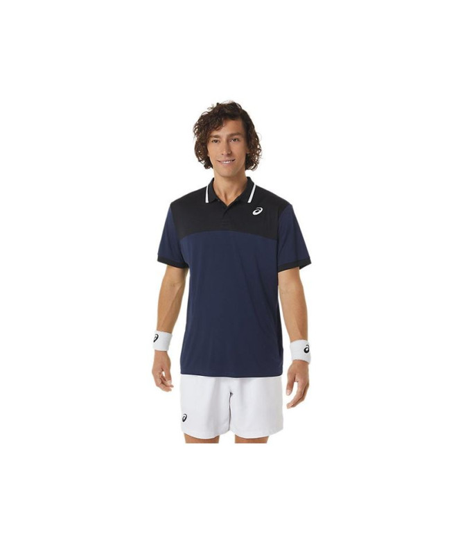 Polo de Tenis ASICS Court Hombre Marino