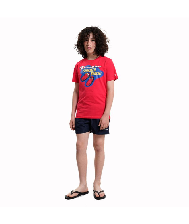 Conjunto Champion Set Rojo Niño