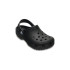 Zuecos Crocs Classic Clog Black Infantil