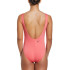 Bañador de natación Nike U-Back One Piece Mujer Coral