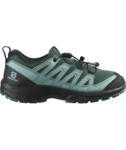 Zapatillas de Montaña Salomon XA Pro V8 Negro/Azul Infantil