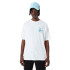Camiseta New Era League Essentials LA Dodgers White Hombre