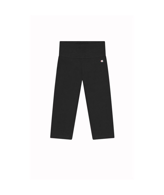 Mallas Champion 3/4 Leggings Negro Mujer