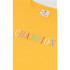 Camiseta Champion Crewneck Croptop Amarillo Mujer