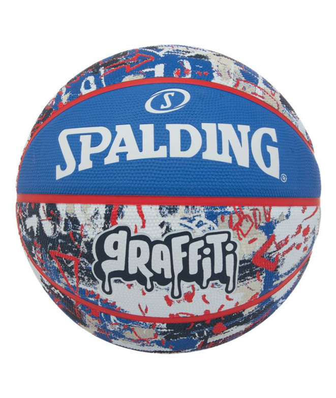 Pelota de Baloncesto Spalding Blue Red Graffiti...