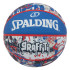 Pelota de Baloncesto Spalding Blue Red Graffiti Sz7