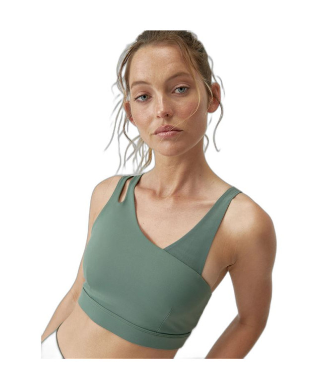 Sujetador deportivo Born Living Yoga Aura Alga...