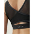 Sujetador deportivo Born Living Yoga Raw Black Mujer
