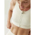 Sujetador deportivo Born Living Yoga Raw Ivory Mujer