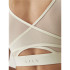 Sujetador deportivo Born Living Yoga Raw Ivory Mujer
