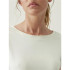 Camiseta Born Living Yoga Absolute Ivory Mujer