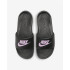Chanclas De Natación Nike Victori One Mujer Negro Rosa