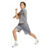 Pantalón de Fitness Nike Dri-Fit Totality 9" Unli Hombre Gris