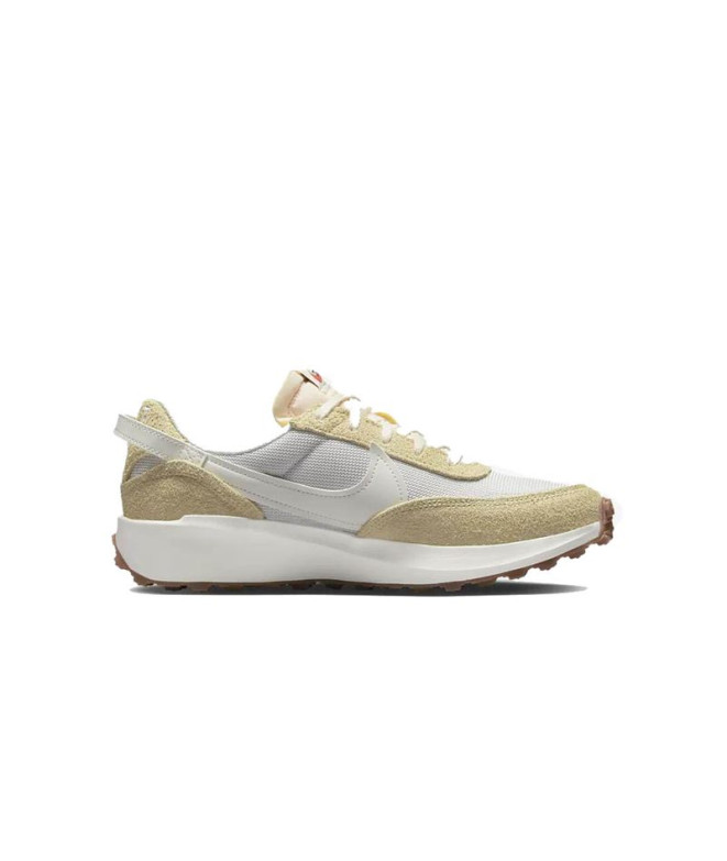 Zapatillas Nike Waffle Debut Mujer Beige