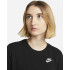 Camiseta Nike Sportswear Club Essentials Mujer Negro