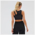 Sujetador deportivo New Balance Q Speed Shape Shield Crop Negro Mujer