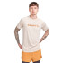 Camiseta de Running Craft Core Essence Logo Hombre Ecru