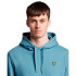 Sudadera Lyle & Scott V1- Hoodie Hombre Azul