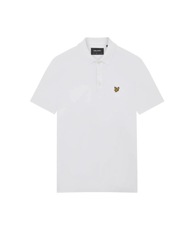 Polo Lyle & Scott V1-Plain Hombre Blanco