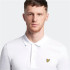 Polo Lyle & Scott V1-Plain Hombre Blanco