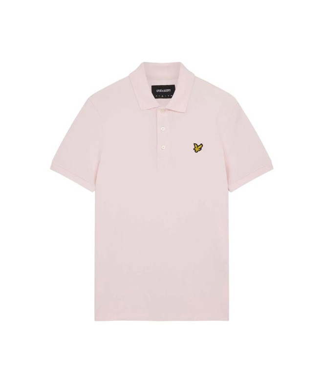 Polo Lyle & Scott V1-Plain Hombre Rosa
