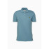 Polo Lyle & Scott V1-Plain Hombre Azul
