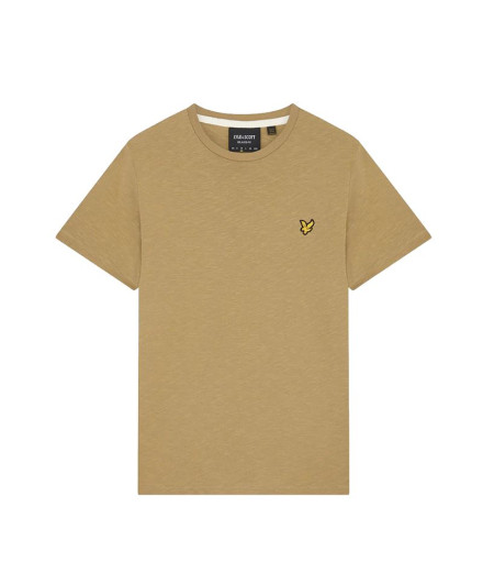 Camiseta Lyle & Scott V1-Slub Hombre Seaweed