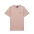 Camiseta Lyle & Scott V1-Slub Hombre Rosa