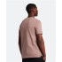 Camiseta Lyle & Scott V1-Slub Hombre Rosa