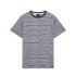 Camiseta Lyle & Scott V1-Breton Stripe Hombre Azul