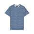 Camiseta Lyle & Scott V1-Breton Stripe Hombre Azul