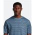 Camiseta Lyle & Scott V1-Breton Stripe Hombre Azul