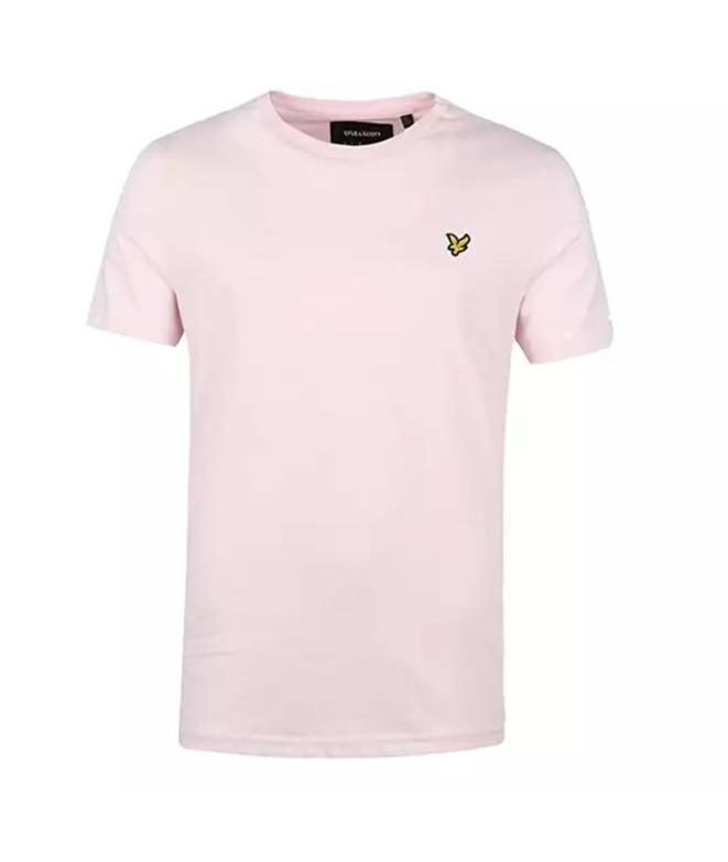 Camiseta Lyle & Scott V1-Plain Hombre Rosa