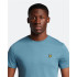 Camiseta Lyle & Scott V1-Plain Hombre Azul