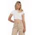 Camiseta Casual para Mujer Blanco
