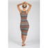 Vestido Casual para Mujer Multicolor