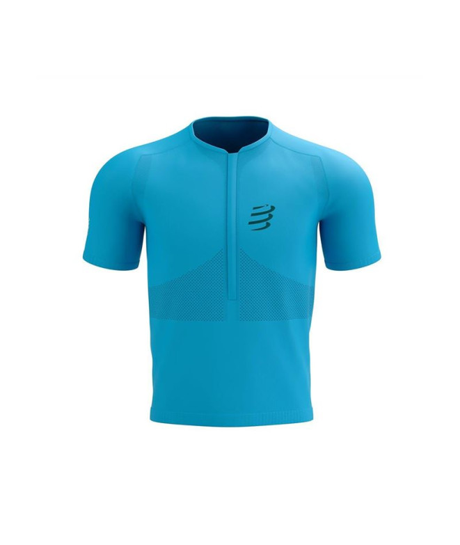 Camiseta de Running Compressport Trail Half-Zip...