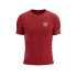 Camiseta de Running Compressport Performance SS M High Risk Rojo