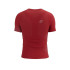 Camiseta de Running Compressport Performance SS M High Risk Rojo