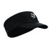 Cinta de Pelo de Running Compressport Spiderweb On/Off Negro