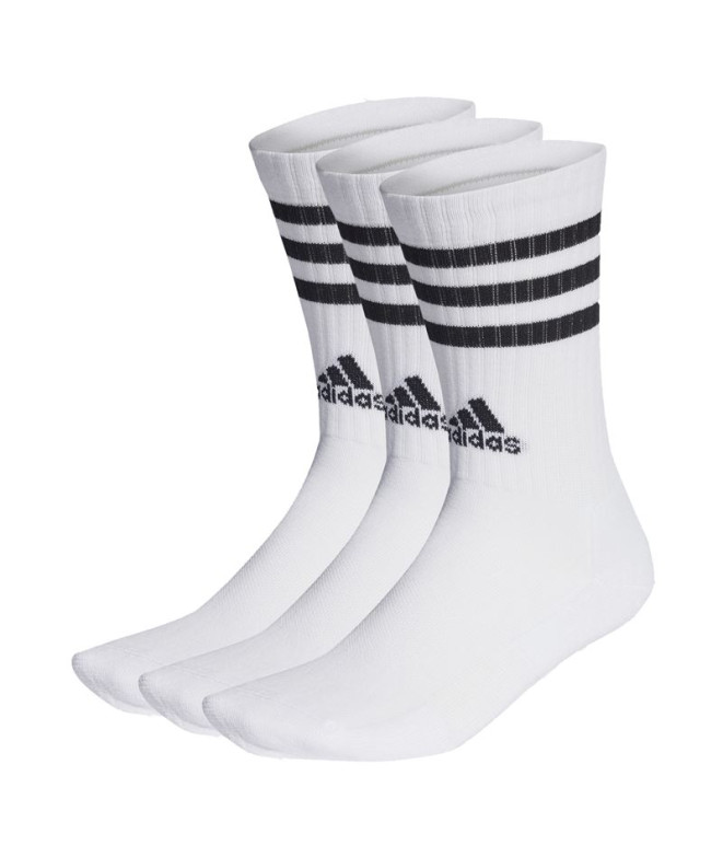 Calcetines adidas Cushioned 3 bandas infantil