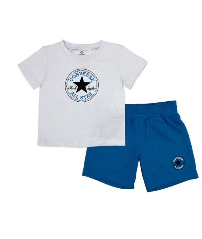 Conjunto Converse Core Tee & Ft Short Dial Up...