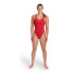Bañador de Natación Arena Team Swimsuit Swim Mujer Red/White